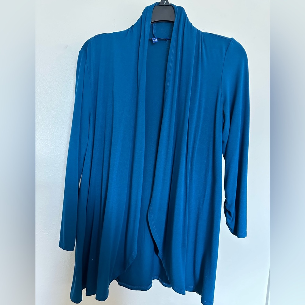 Apt.9 Cardigan Size Small Dark Teal